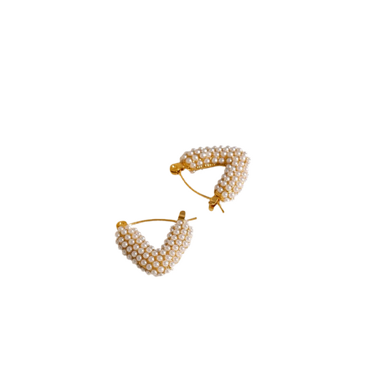 Aretes Venecia (perlas)